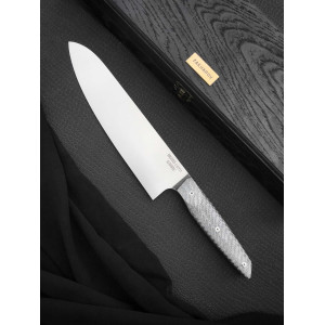 GYUTO CHEF KNIFE ексклюзивний кухонний ніж ручної роботи майстра  Zakharov knives, замовити купити в Україні (Сталь N690™ 61 HRC). Photo 2